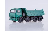 КамАЗ-6540 самосвал зеленый, масштабная модель, ПАО КАМАЗ, scale43