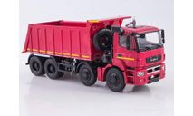 КамАЗ-65801-68 красный самосвал, масштабная модель, Автоистория (АИСТ), 1:43, 1/43