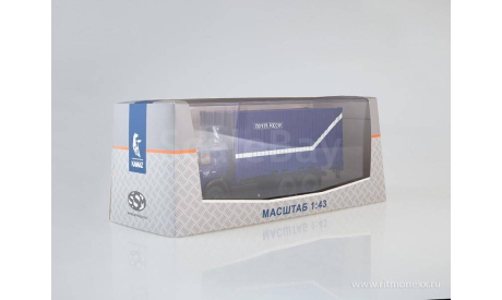 КамАЗ-53212 с 20-футовым контейнером, масштабная модель, Start Scale Models (SSM), 1:43, 1/43