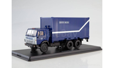 КамАЗ-53212 с 20-футовым контейнером, масштабная модель, Start Scale Models (SSM), 1:43, 1/43