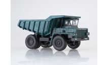 Карьерный самосвал БЕЛАЗ-540 зеленый, масштабная модель, Дилерская модель, 1:43, 1/43