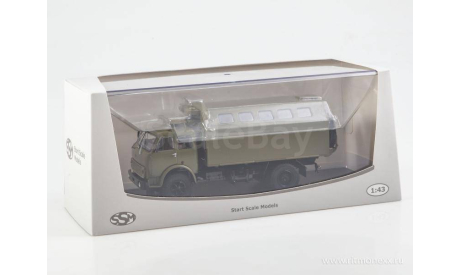 КМ-500 (МАЗ-5334) хаки, масштабная модель, Start Scale Models (SSM), 1:43, 1/43