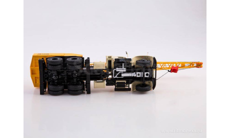 Автокран КС-4561 (КрАЗ-257) бежевый/желтый, масштабная модель, Start Scale Models (SSM), 1:43, 1/43
