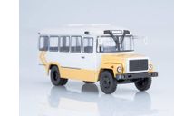 Автобус КАвЗ-3976 белый/желтый, масштабная модель, Автоистория (АИСТ), 1:43, 1/43