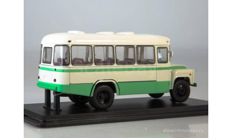 Автобус КАвЗ-685 бело-зеленый, масштабная модель, Start Scale Models (SSM), 1:43, 1/43