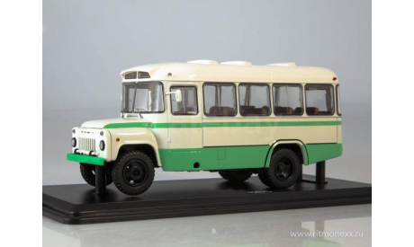 Автобус КАвЗ-685 бело-зеленый, масштабная модель, Start Scale Models (SSM), 1:43, 1/43