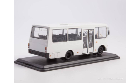 Автобус ЛАЗ-А073 белый, масштабная модель, ModelPro, 1:43, 1/43