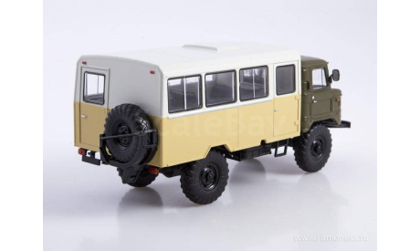 Легендарные грузовики СССР №77, ТС-3964 Транспорт вахтовика, масштабная модель, Горький, scale43