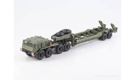 МАЗ-537 с полуприцепом-тяжеловозом, масштабная модель, Premium Classixxs, scale43
