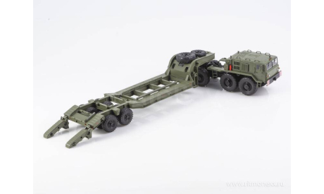 МАЗ-537 с полуприцепом-тяжеловозом, масштабная модель, Premium Classixxs, scale43