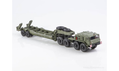 МАЗ-537 с полуприцепом-тяжеловозом, масштабная модель, Premium Classixxs, scale43