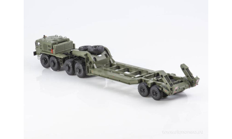 МАЗ-537 с полуприцепом-тяжеловозом, масштабная модель, Premium Classixxs, scale43