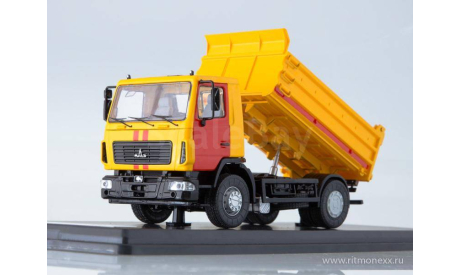 МАЗ-5550 самосвал (Метро), масштабная модель, Start Scale Models (SSM), scale43