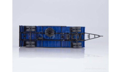 МАЗ-6303 с прицепом МАЗ-83781 синий, масштабная модель, Start Scale Models (SSM), scale43