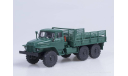 Урал-375Д бортовой зелены, масштабная модель, Автоистория (АИСТ), scale43