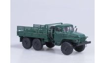 Урал-375Д бортовой зелены, масштабная модель, Автоистория (АИСТ), scale43