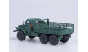 Урал-375Д бортовой зелены, масштабная модель, Автоистория (АИСТ), scale43