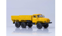 Урал-43202 6x6 бортовой желтый, масштабная модель, Автоистория (АИСТ), 1:43, 1/43