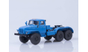 Урал-4420 седельный тягач синий, масштабная модель, Автоистория (АИСТ), 1:43, 1/43