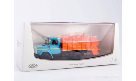 МКЗ-10 (ЗиЛ-4333) синий/оранжевый, масштабная модель, Start Scale Models (SSM), scale43