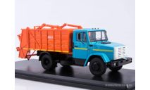 МКЗ-10 (ЗиЛ-4333) синий/оранжевый, масштабная модель, Start Scale Models (SSM), scale43