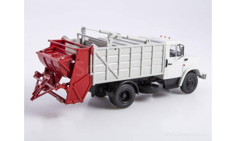 МКЗ-10 (ЗиЛ-4333) серый, масштабная модель, Автоистория (АИСТ), 1:43, 1/43