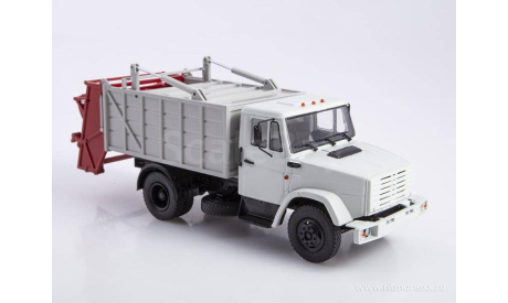МКЗ-10 (ЗиЛ-4333) серый, масштабная модель, Автоистория (АИСТ), 1:43, 1/43