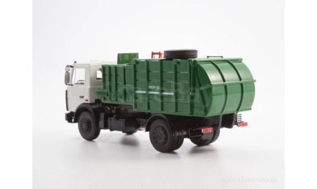 Мусоровоз с манипулятором МКМ-35 (МАЗ-5337), масштабная модель, Автоистория (АИСТ), 1:43, 1/43