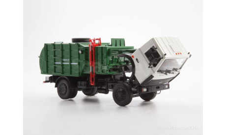 Мусоровоз с манипулятором МКМ-35 (МАЗ-5337), масштабная модель, Автоистория (АИСТ), 1:43, 1/43