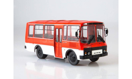 Автобус ПАЗ-3205, Наши Автобусы №2, журнальная серия масштабных моделей, Наши Автобусы (MODIMIO Collections), 1:43, 1/43