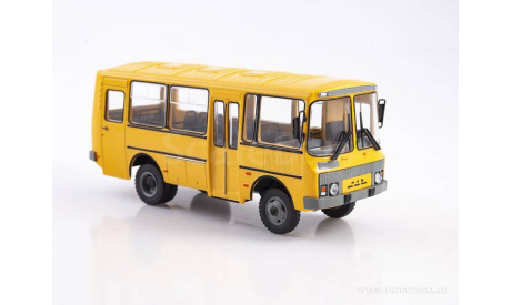 Автобус ПАЗ-3206, Наши Автобусы №59, масштабная модель, Наши Автобусы (MODIMIO Collections), scale43