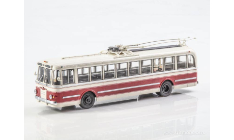 Наши Автобусы №71, троллейбус ТБУ-1, журнальная серия масштабных моделей, Наши Автобусы (MODIMIO Collections), scale43