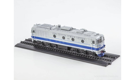 Наши поезда № 5, ТЭП10 белый, железнодорожная модель, 1:87, 1/87