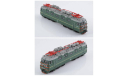 2 штуки Наши поезда №1, ВЛ60К, железнодорожная модель, 1:87, 1/87