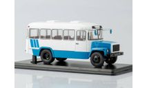 Автобус КАвЗ-3976 белый/синий, масштабная модель, Start Scale Models (SSM), scale43