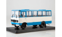 Автобус Прогресс-35 белый/голубой, масштабная модель, ModelPro, 1:43, 1/43