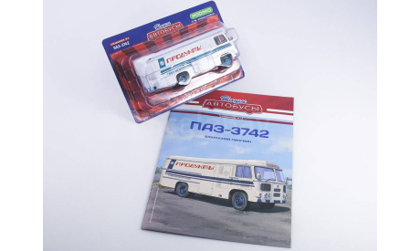 Автобус ПАЗ-3742 - Наши Автобусы. Спецвыпуск №7, масштабная модель, Наши Автобусы (MODIMIO Collections), scale43