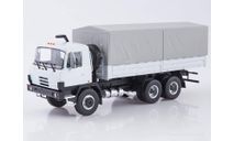 Tatra 815 V26 бортовая серая с тентом, масштабная модель, Автоистория (АИСТ), 1:43, 1/43