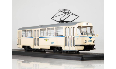 Трамвай Tatra T4 (1967) г. Лейпциг, масштабная модель, Premium Classixxs, 1:43, 1/43