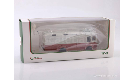 Троллейбус ТГ-3, масштабная модель, Автоистория (АИСТ), scale43