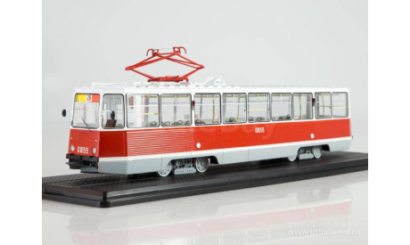 Трамвай КТМ-5М3 (71-605) г. Ленинград, масштабная модель, Start Scale Models (SSM), 1:43, 1/43