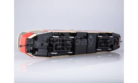 Трамвай Tatra-T3SU бежевый/оранжевый, масштабная модель, Start Scale Models (SSM), 1:43, 1/43