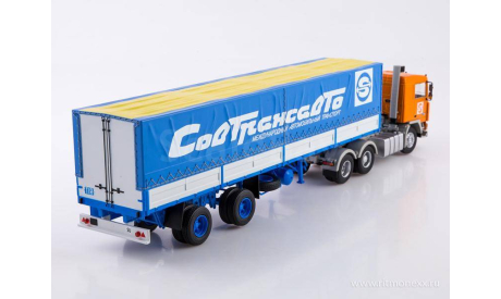 Volvo F12 с полуприцепом Fruehauf Savoyarde, масштабная модель, Start Scale Models (SSM), 1:43, 1/43