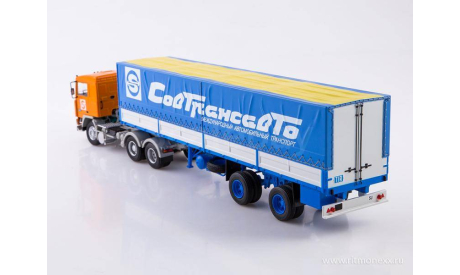 Volvo F12 с полуприцепом Fruehauf Savoyarde, масштабная модель, Start Scale Models (SSM), 1:43, 1/43
