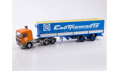 Volvo F12 с полуприцепом Fruehauf Savoyarde, масштабная модель, Start Scale Models (SSM), 1:43, 1/43