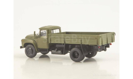 ЗиЛ-130 бортовой хаки, масштабная модель, Автоистория (АИСТ), 1:43, 1/43