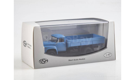 ЗИЛ-130 бортовой синий, масштабная модель, Start Scale Models (SSM), 1:43, 1/43