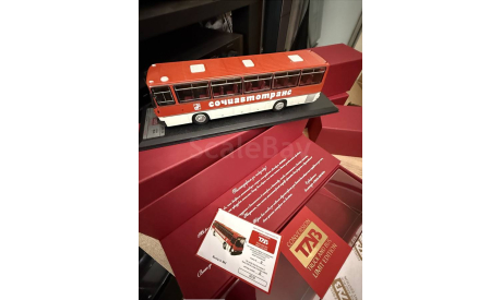 ЛИМИТИРОВАННЫЙ ИКАРУС 256.54 СОЧИАВТОТРАНС, масштабная модель, Ikarus, DEMPRICE, scale43