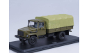 Газ 3309 Газон (двиг. Д-245.7 Diesel Turbo) с тентом (хаки) 1990 СССР SSM 1:43 SSM1153, масштабная модель, scale43