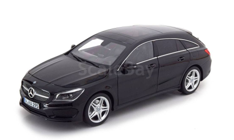 Мерседес Бенц Mercedes Benz CLA Shooting Brake (X117) 2015 Универсал Черный Norev 1:18 183598, масштабная модель, Mercedes-Benz, scale18